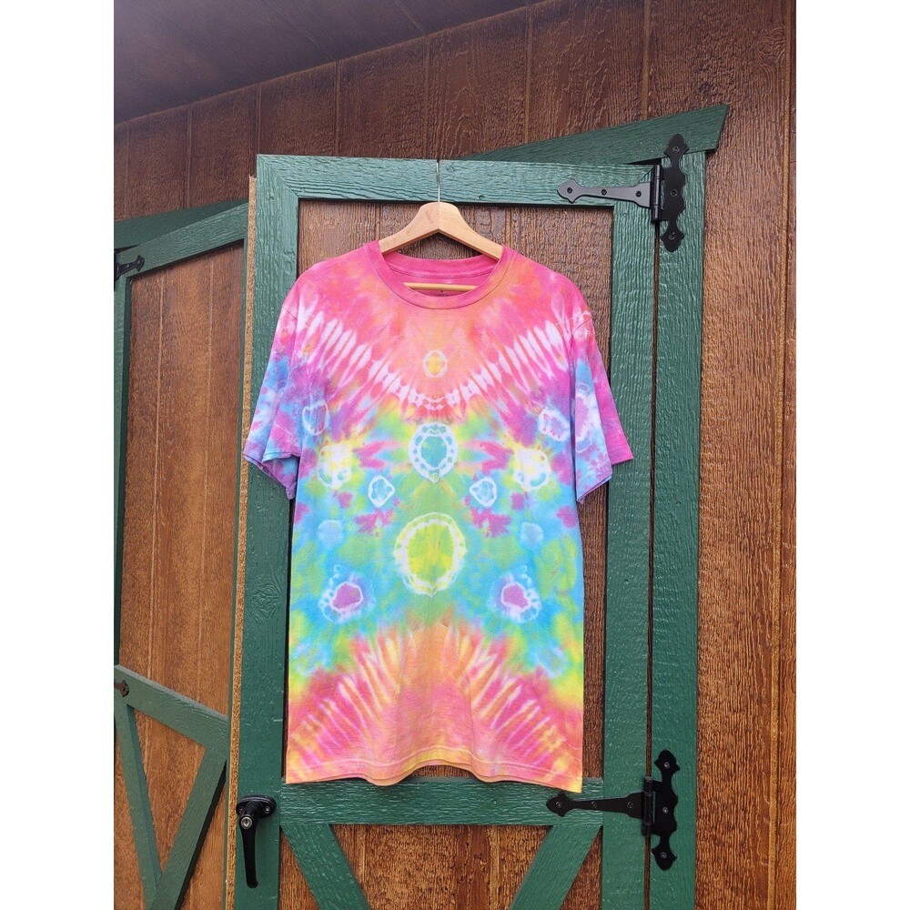 Stafford Classic Fit T-Shirt Mens Size Medium Tie Dye